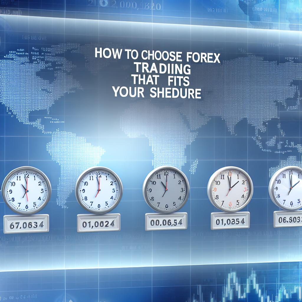 How to choose a forex trading style that fits your schedule
